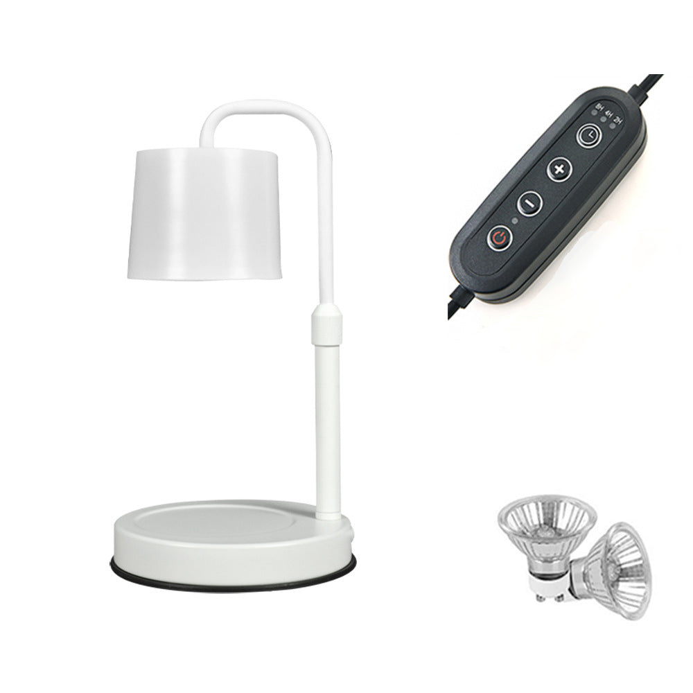 Zeitgenössische skandinavische Hebbare dimmbare Zylinder 1-Licht Schmelzwachs Tischlampe für das Schlafzimmer 