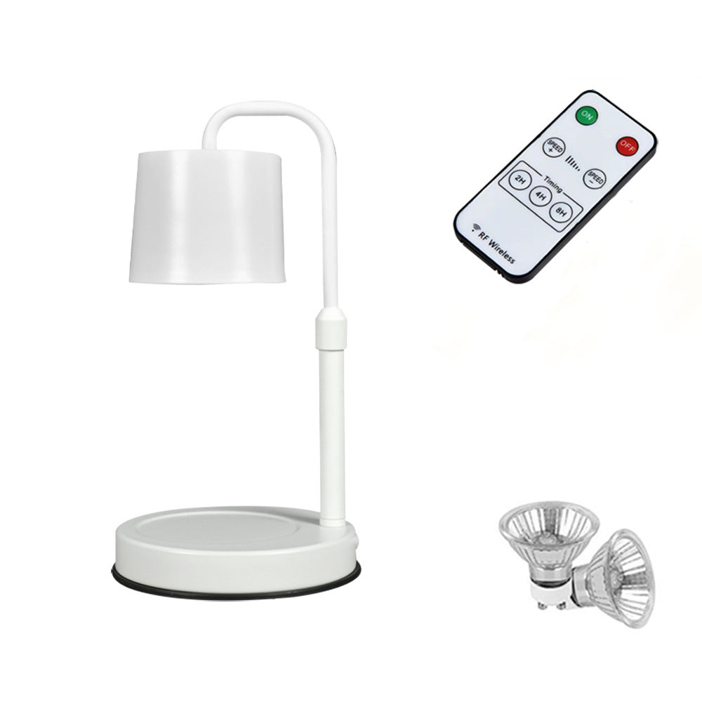 Zeitgenössische skandinavische Hebbare dimmbare Zylinder 1-Licht Schmelzwachs Tischlampe für das Schlafzimmer 