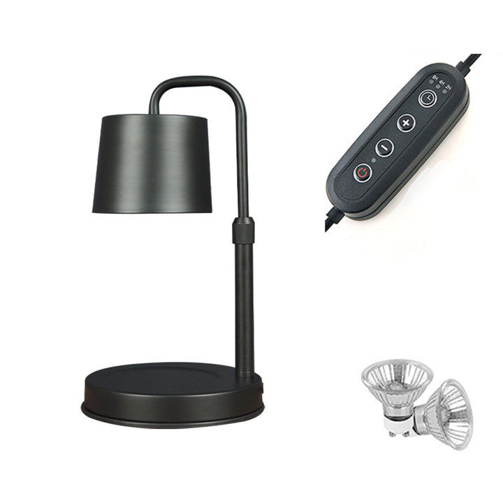 Zeitgenössische skandinavische Hebbare dimmbare Zylinder 1-Licht Schmelzwachs Tischlampe für das Schlafzimmer 