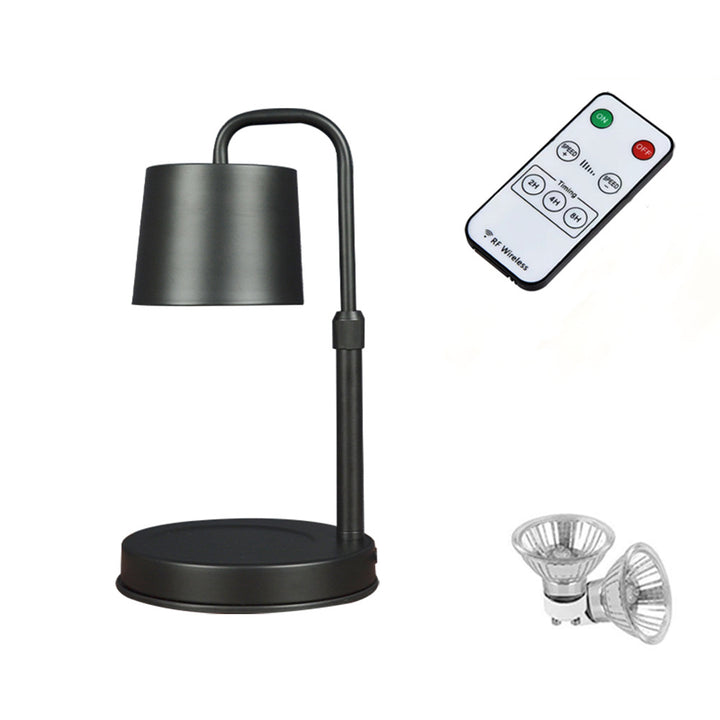 Zeitgenössische skandinavische Hebbare dimmbare Zylinder 1-Licht Schmelzwachs Tischlampe für das Schlafzimmer 