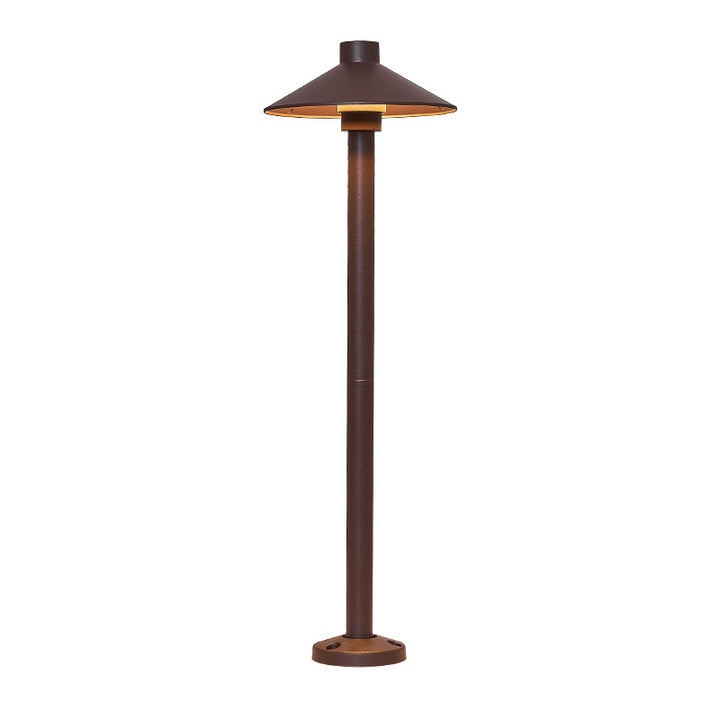 Lumière extérieure pour jardin en aluminium étanche avec LED conique, simplicité moderne, parapluie PC 