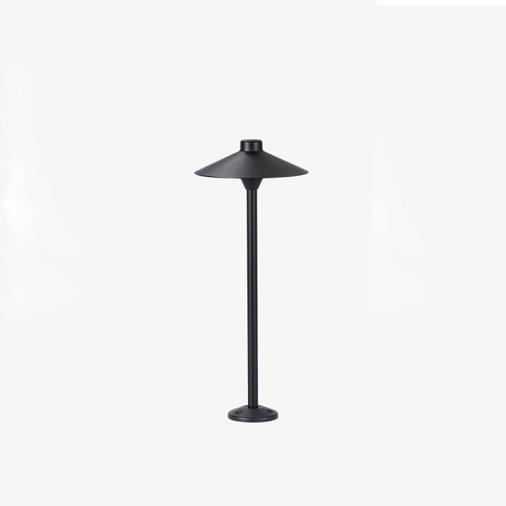 Lumière extérieure pour jardin en aluminium étanche avec LED conique, simplicité moderne, parapluie PC 