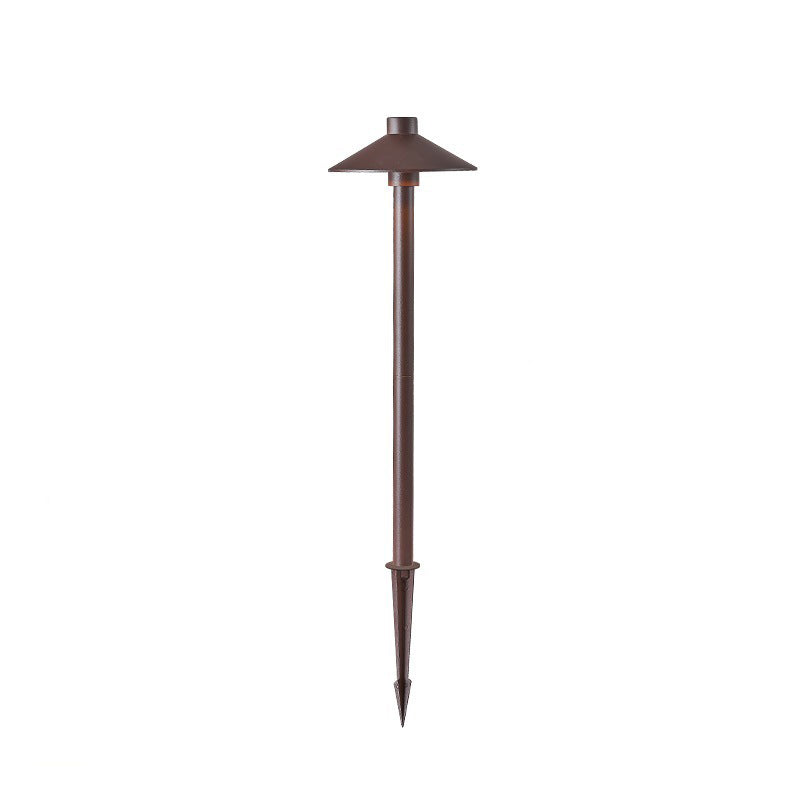 Lumière extérieure pour jardin en aluminium étanche avec LED conique, simplicité moderne, parapluie PC 