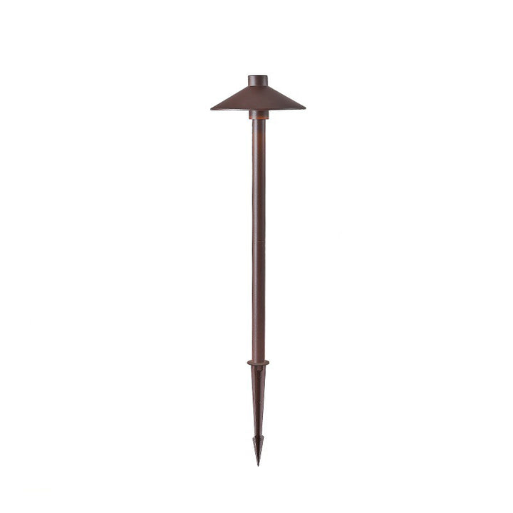 Lumière extérieure pour jardin en aluminium étanche avec LED conique, simplicité moderne, parapluie PC 