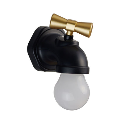 Zeitgenössische kreative wiederaufladbare ABS PC Akustiksensor-Touch-LED-Wandlampe Nachtlicht für das Bett 