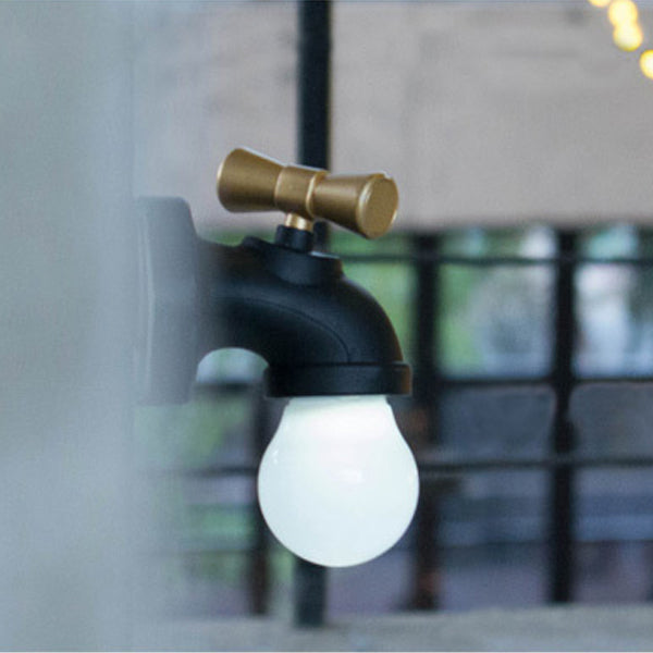Zeitgenössische kreative wiederaufladbare ABS PC Akustiksensor-Touch-LED-Wandlampe Nachtlicht für das Bett 