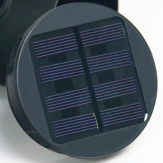 Iluminación LED de paisaje para exteriores con enchufe de tierra en cilindro de ABS impermeable solar de simplicidad moderna para jardín 
