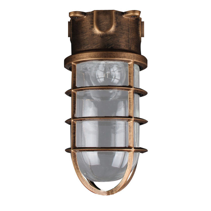 Cage Cylindrique en Verre en Alliage d&