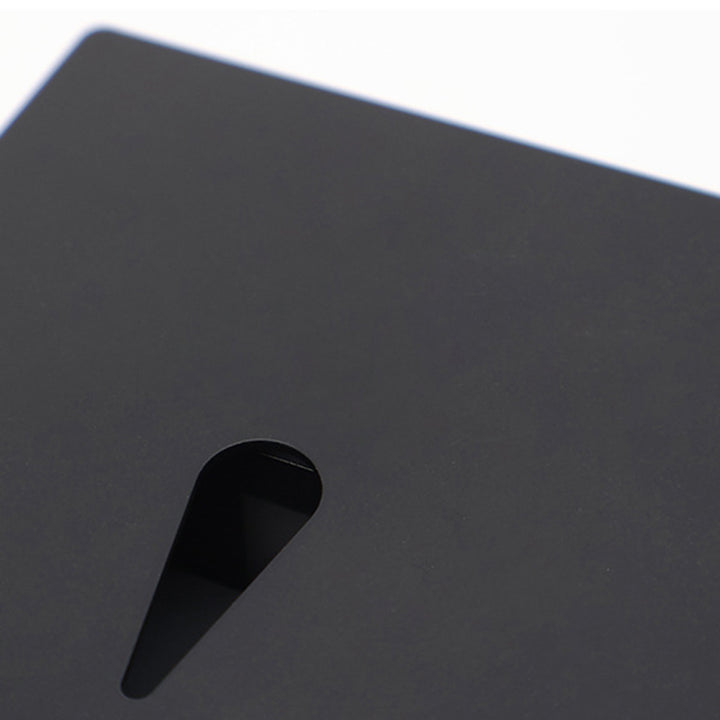 Moderne minimalistische wasserdichte Wandleuchte aus Aluminiumlegierung und Stahl mit quadratischem LED-Einbaustrahler für den Flur 