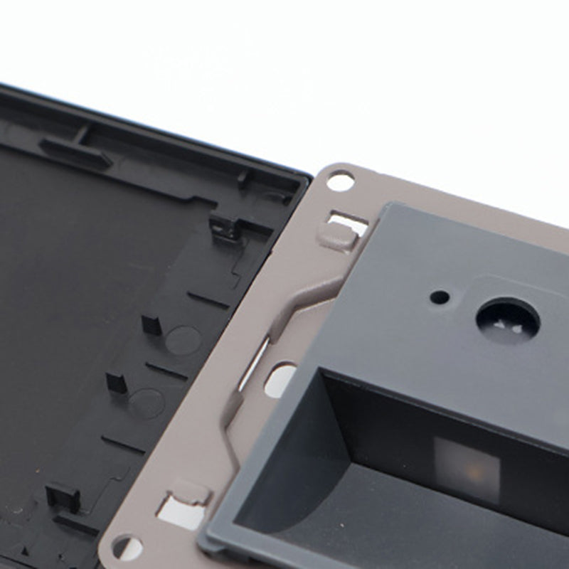 Moderne minimalistische wasserdichte Wandleuchte aus Aluminiumlegierung und Stahl mit quadratischem LED-Einbaustrahler für den Flur 