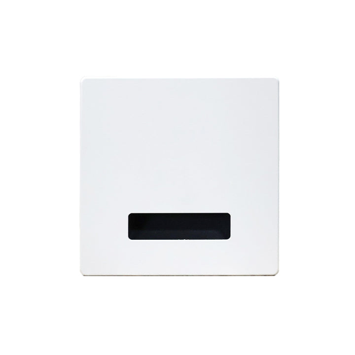 Moderne minimalistische wasserdichte Wandleuchte aus Aluminiumlegierung und Stahl mit quadratischem LED-Einbaustrahler für den Flur 