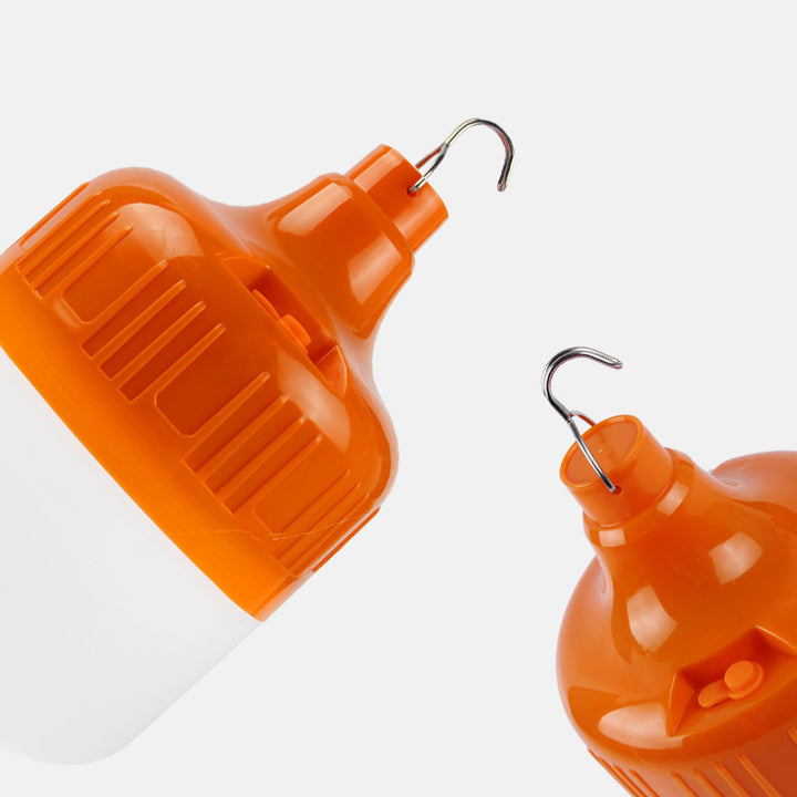 Lumière extérieure suspendue à LED en cylindre métallique ABS rechargeable de simplicité moderne pour jardin 