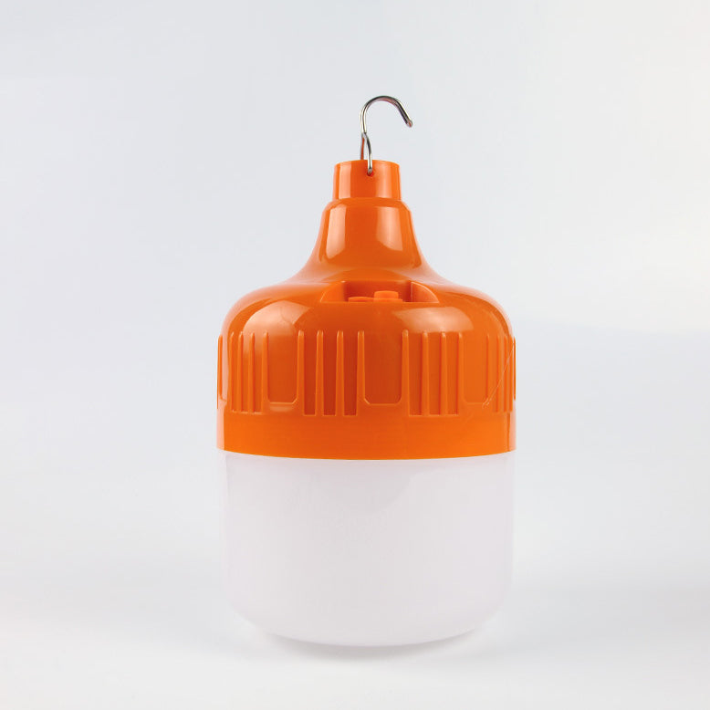 Lumière extérieure suspendue à LED en cylindre métallique ABS rechargeable de simplicité moderne pour jardin 