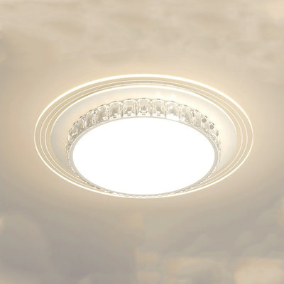 Lumière de plafond LED encastrée rectangulaire carrée ronde en acrylique pour salon avec matériel de simplicité moderne 