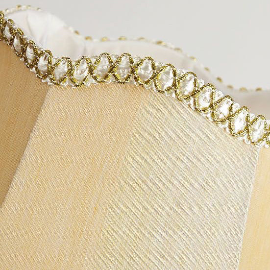 Lámpara de Mesa de 1 Luz con Pantalla de Tambor de Tela de Madera Retro Contemporánea para Mesita de Noche 