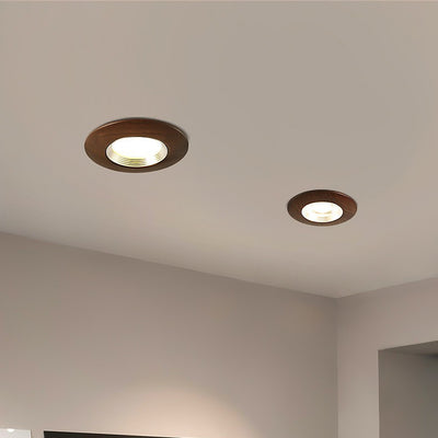 ضوء السقف المستدير LED التقليدي الصيني الجوز الألومنيوم الأكريليك لتسليط الضوء على الممر 