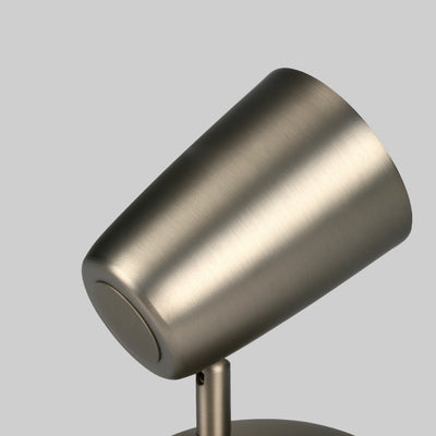 Modern Minimalist Metal Cylinder Rotatable 1-Light Wall Sconce Lamp For Bedside