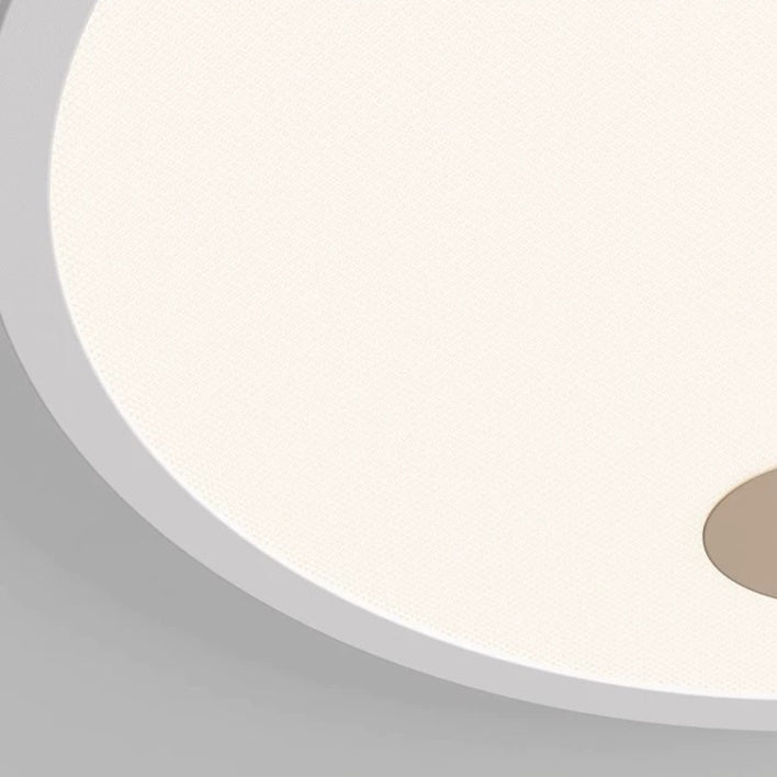 Lumière de plafond LED à montage affleurant en fer, aluminium et acrylique pour enfants, simplicité moderne, avec oreilles de panda amovibles, pour chambre à coucher 