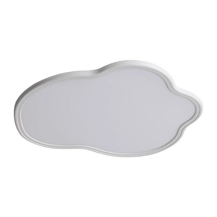 Luz de techo LED empotrada de nube irregular de PVC de aluminio minimalista moderno para dormitorio 