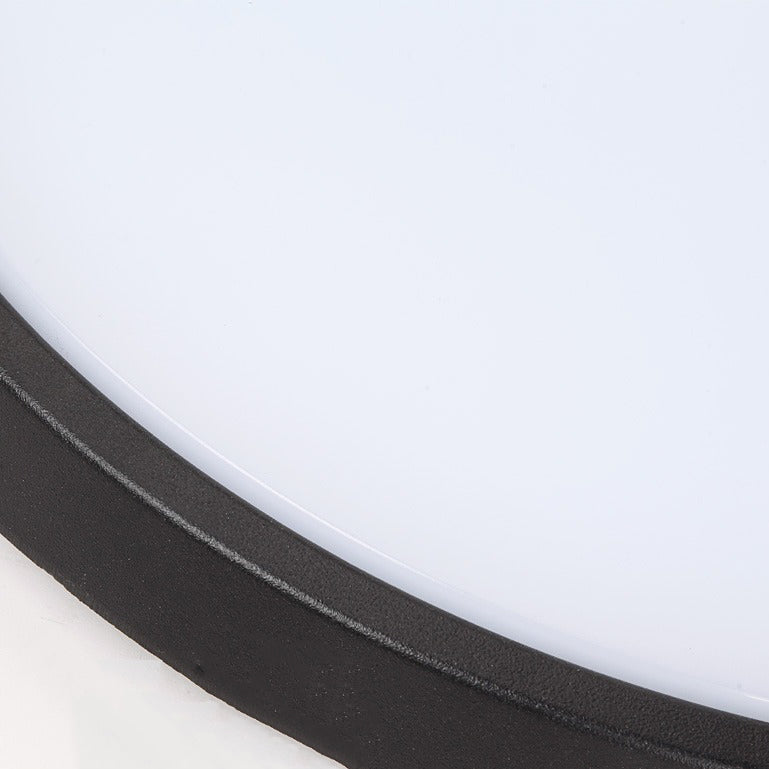 Moderne minimalistische wasserdichte Aluminiumlegierung PC runde quadratische LED-Deckenleuchte für den Außenbereich 