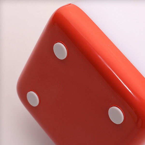 مصباح طاولة LED عصري قابل لإعادة الشحن يعمل يدويًا مع قاعدة هزازة من ABS وPP، ضوء ليلي لغرفة النوم 