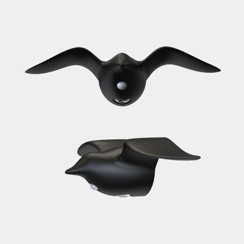 Applique murale LED Gull en ABS rechargeable étanche et créative contemporaine pour couloir 