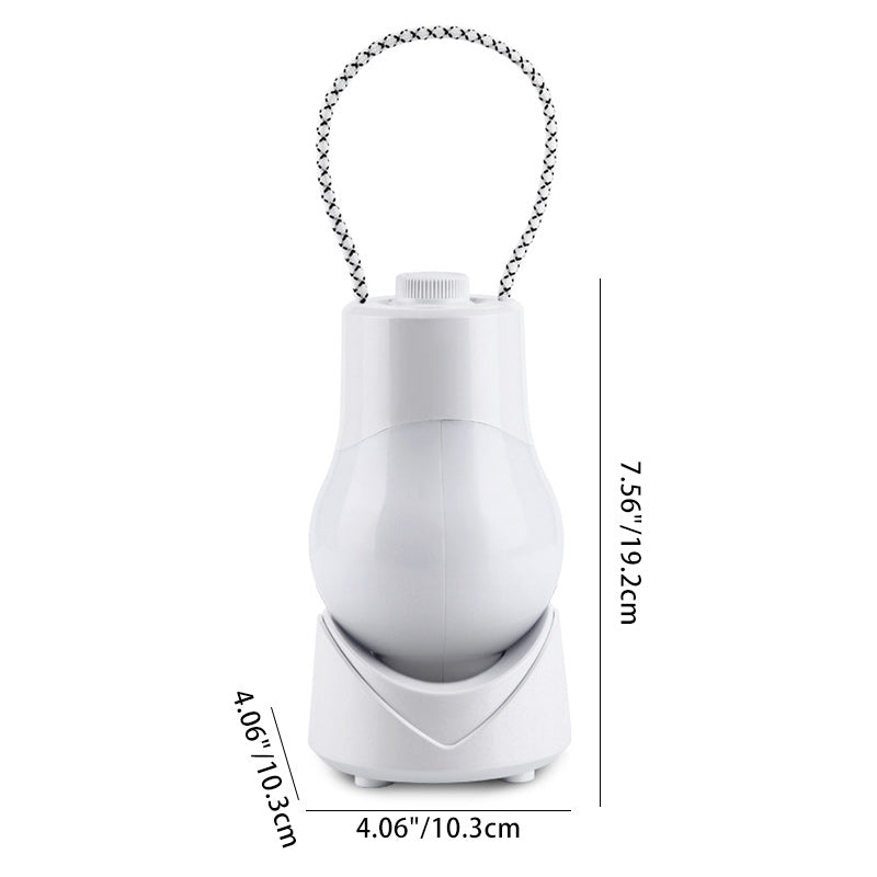 Lampe de Table LED avec Boîte à Musique Portable Rechargeable en ABS à Simplicité Moderne, Veilleuse pour Chambre 