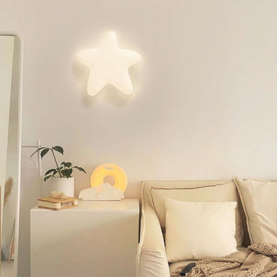 現代的な北欧ハードウェア PE スター クラウド リーフ LED フラッシュマウント天井灯 ホールウェイ用 