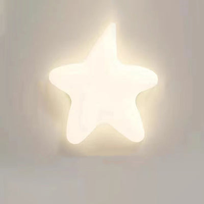 現代的な北欧ハードウェア PE スター クラウド リーフ LED フラッシュマウント天井灯 ホールウェイ用 