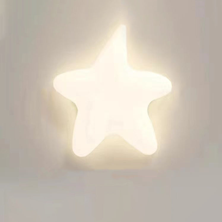 現代的な北欧ハードウェア PE スター クラウド リーフ LED フラッシュマウント天井灯 ホールウェイ用 