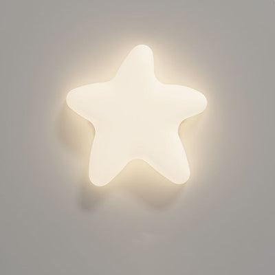 現代的な北欧ハードウェア PE スター クラウド リーフ LED フラッシュマウント天井灯 ホールウェイ用 