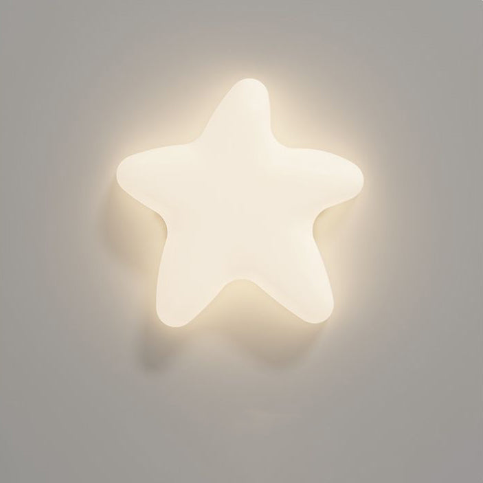 現代的な北欧ハードウェア PE スター クラウド リーフ LED フラッシュマウント天井灯 ホールウェイ用 