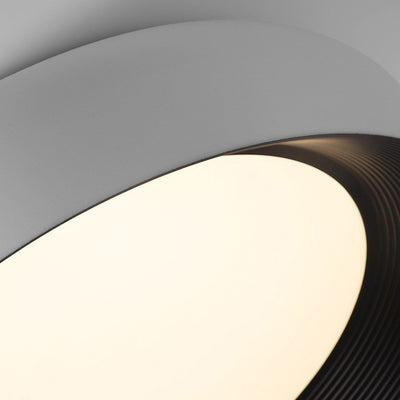 Luz de techo LED empotrada de hierro acrílico redonda minimalista moderna para dormitorio 