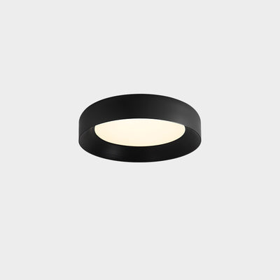 Luz de techo LED empotrada de hierro acrílico redonda minimalista moderna para dormitorio 