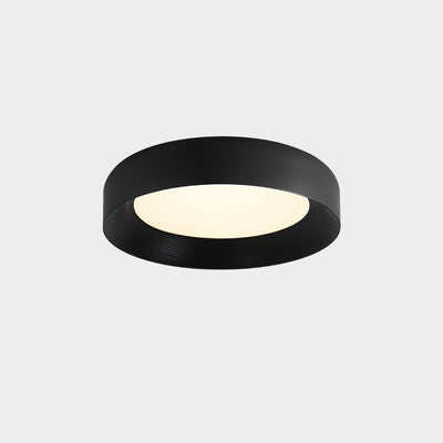 Luz de techo LED empotrada de hierro acrílico redonda minimalista moderna para dormitorio 