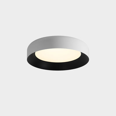 Luz de techo LED empotrada de hierro acrílico redonda minimalista moderna para dormitorio 