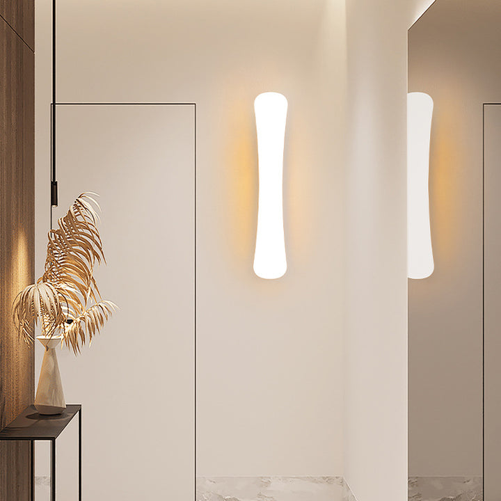Modern Simplicity ABS PP Strip LED Wall Sconce Lamp For Living Room
