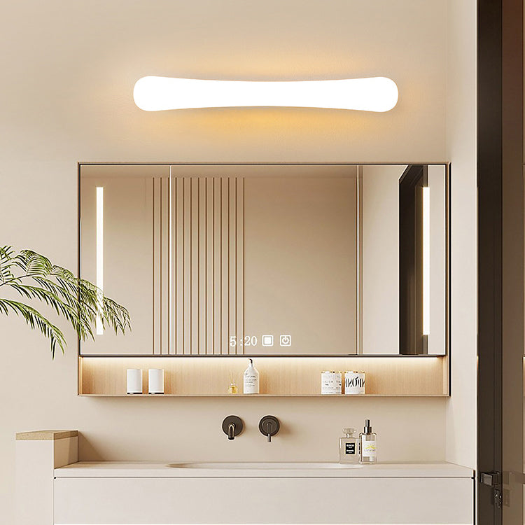 Applique murale à LED en bande ABS PP Modern Simplicity pour salon 
