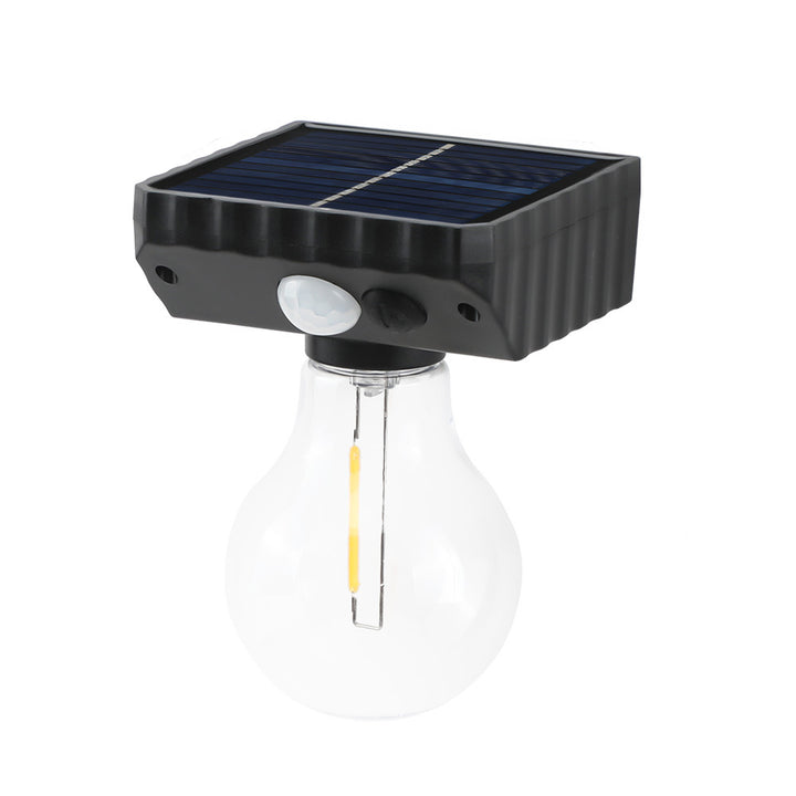 Lampe murale LED avec capteur humain, ampoule PET ABS étanche à l&