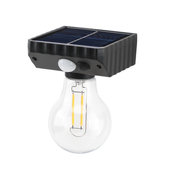 Lampe murale LED avec capteur humain, ampoule PET ABS étanche à l&