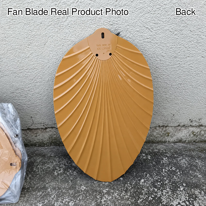 Ventilateur de plafond avec lumière LED et tiges de descente en ABS acrylique rond contemporain rétro feuille de bananier pour salon 
