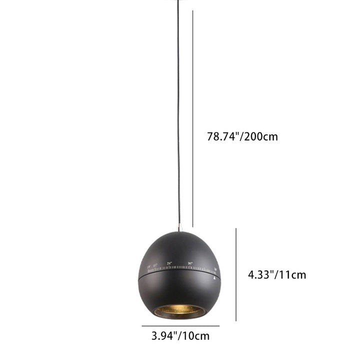 Lámpara colgante LED ajustable de enfoque levantable de aluminio de simplicidad moderna para mesita de noche 