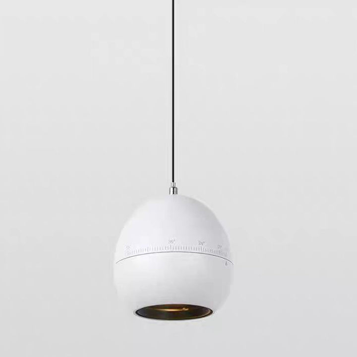 Lámpara colgante LED ajustable de enfoque levantable de aluminio de simplicidad moderna para mesita de noche 