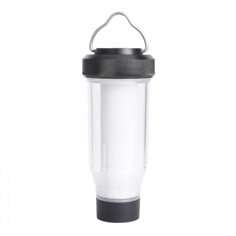 Moderne Einfachheit Wiederaufladbare Wasserdichte Zylinder Aluminiumlegierung Gummi PC LED Außenleuchte Für Garten 