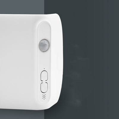 モダンアールデコ充電式人感センサーマグネットABSアクリルキャッスルLEDウォールスコンスランプナイトライト廊下用 