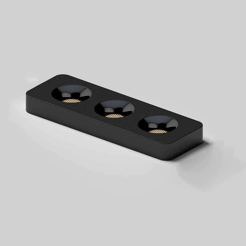 Moderne minimalistische LED-Deckenleuchte aus Eisen mit quadratischem/rechteckigem Wabennetz-Design, ultradünnem Spot-Downlight und bündiger Montage für den Flur 