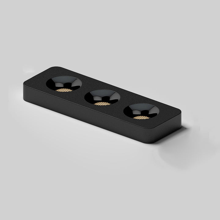 Moderne minimalistische LED-Deckenleuchte aus Eisen mit quadratischem/rechteckigem Wabennetz-Design, ultradünnem Spot-Downlight und bündiger Montage für den Flur 