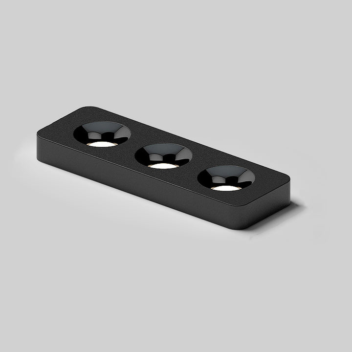Moderne minimalistische LED-Deckenleuchte aus Eisen mit quadratischem/rechteckigem Wabennetz-Design, ultradünnem Spot-Downlight und bündiger Montage für den Flur 