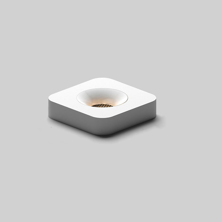 Moderne minimalistische LED-Deckenleuchte aus Eisen mit quadratischem/rechteckigem Wabennetz-Design, ultradünnem Spot-Downlight und bündiger Montage für den Flur 