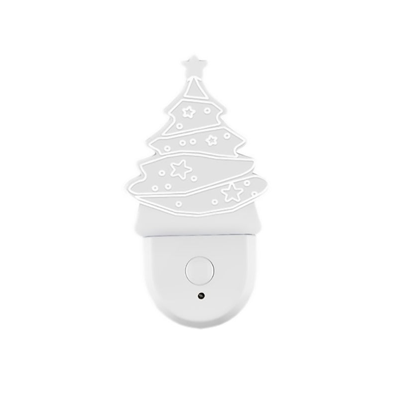 Lampadaire mural LED de Noël en acrylique modern simplicité pour arbre de Noël, veilleuse pour chevet 